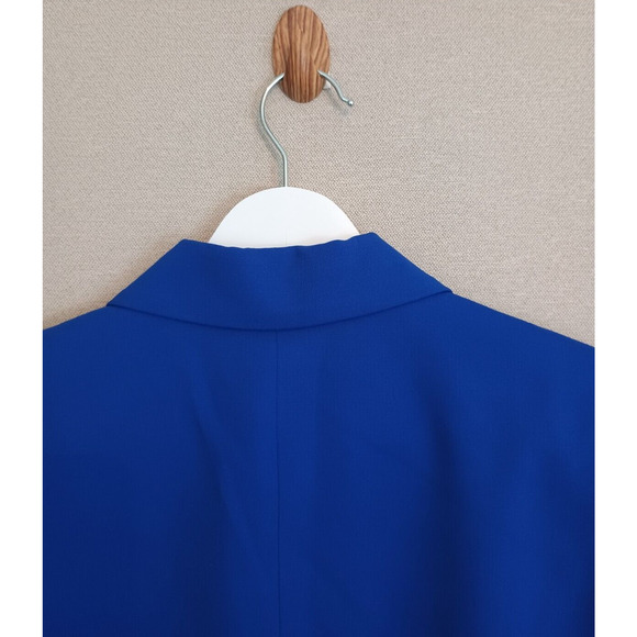 Pendleton Blazer Womens 6P Cobalt Blue Corpcore Classic Career Stretch Jacket - Picture 8 of 12